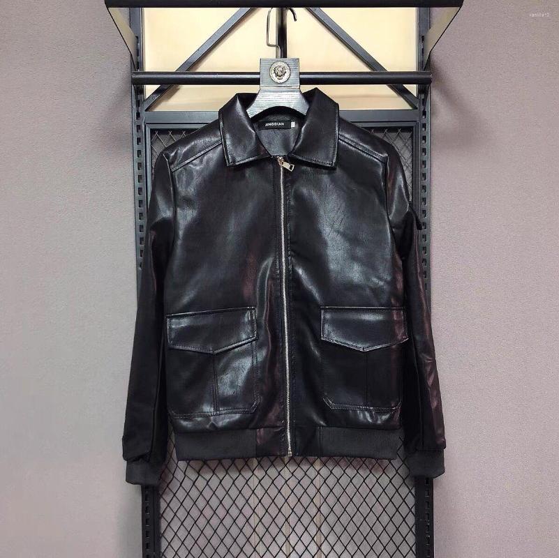 

Men's Jackets T1081 Fashion Men's Coats & 2023 Runway Luxury European Design Party Style Clothing