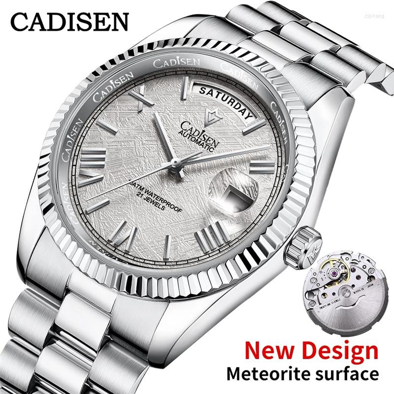 Wristwatches 2023 CADISEN Men&#39;s Mechanical Watches Sapphire Top Automatic Watch Men Business 50M Diving Wristwatch-image-842675853