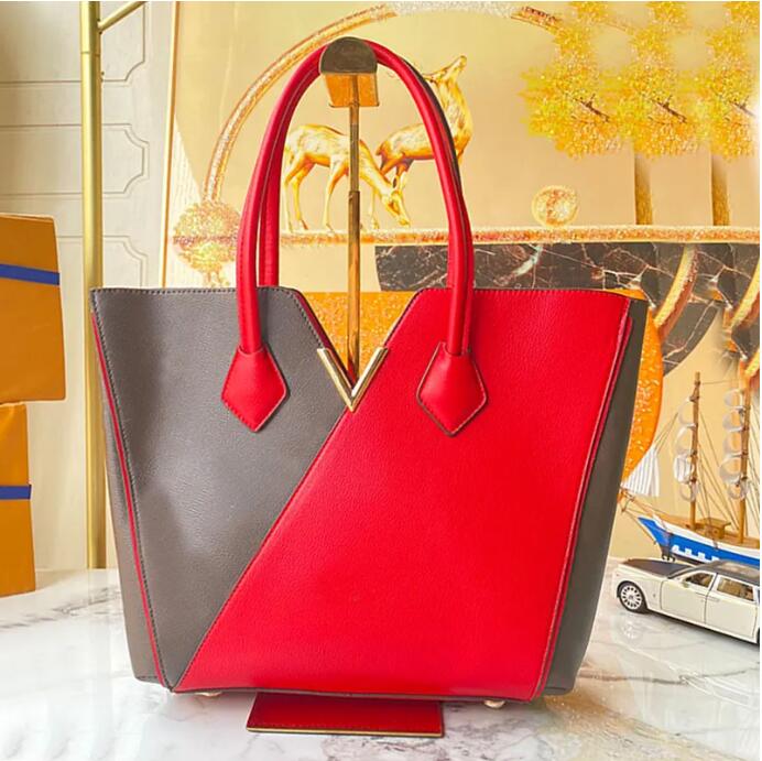 

Splicing Totes Leather Shoulder Bags Women Splicing totes Designers High quality Handbags Leather Travel woman Messenger School Bag Tote, This is not for sale