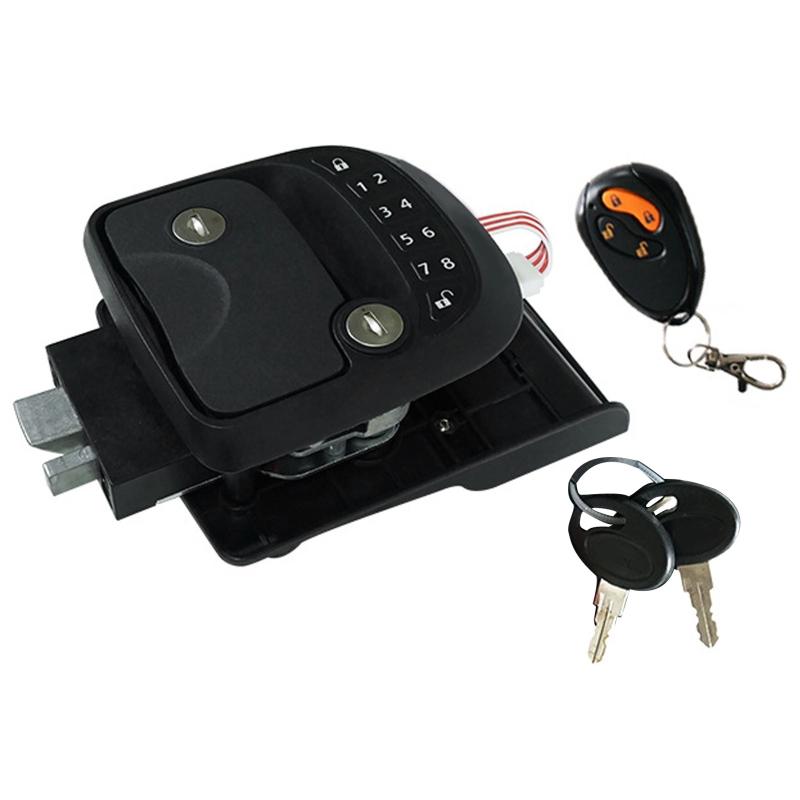 

All Terrain Wheels Parts Remote Lock Entry Door Latch Anti-theft For Travel Trailer Motorhome RV Security SuppliesATV ATV