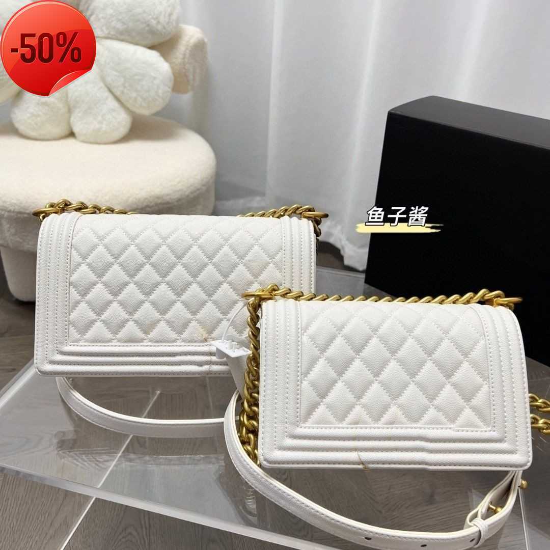 

5a Designer Bag Top Derma Custom Luxury Tote Bags Brand Channel Handbag Leather Cowhide Gold Silver Chain Oblique Shoulder Highs Quality24ehcz