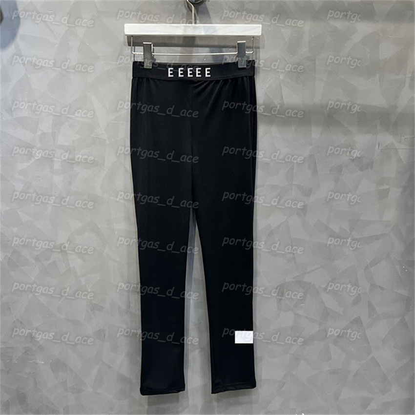 

Women Pants Black Autumn Spring Leggings INS Fashion Street Style Slim High Stretch Trousers, Black with label *0213