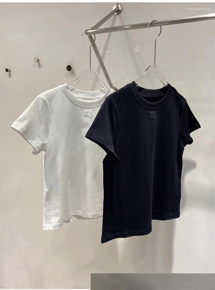 

Women' T Shirts Spring And Summer Fashion Cotton Letter Printed Short Sleeve T-shirt, Black