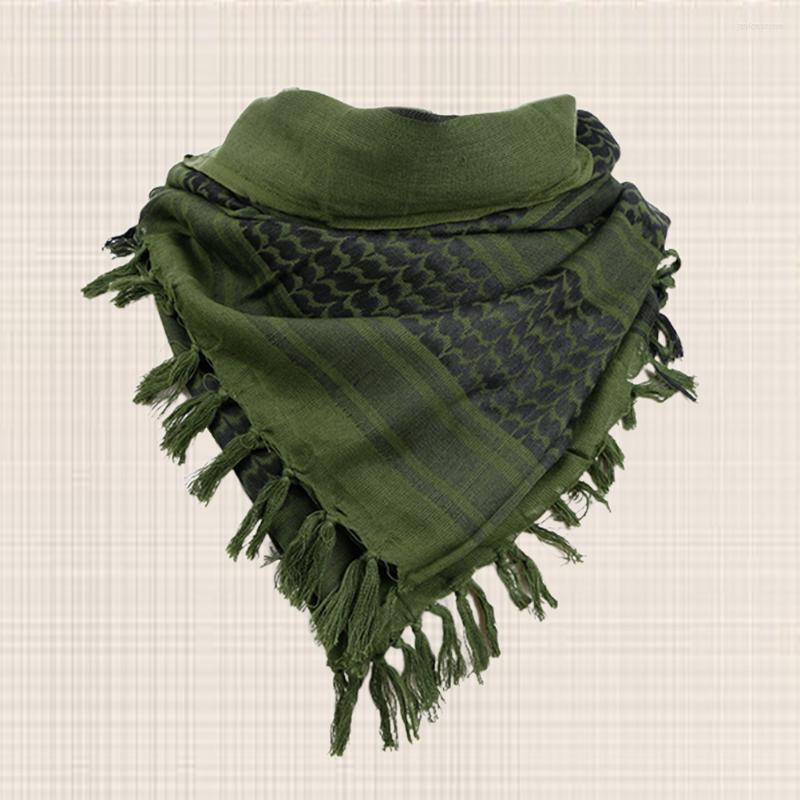 

Bandanas Scarf Wrap Arab Head Neck Hair Desert Men Cotton Palestine Headwraps Turban Middle East Shawl Tassel Wraps Women Winter