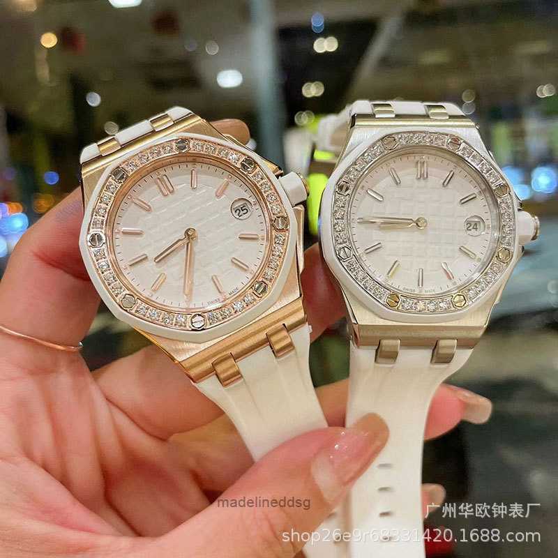 

High Quality Fashion Iced Out WatchesMens Wrist Luxury Round Cut Lab Grown Watch Wholesale Hip Hop Rapper WatcFor Men 7BG8, White