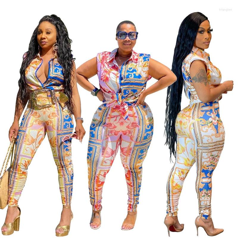 

Women' Two Piece Pants Plus Size Women' Tracksuit 4x Summer 2023 T Shirt Femme Pant Suits Streetwear African Set Wholesale Drop, Red