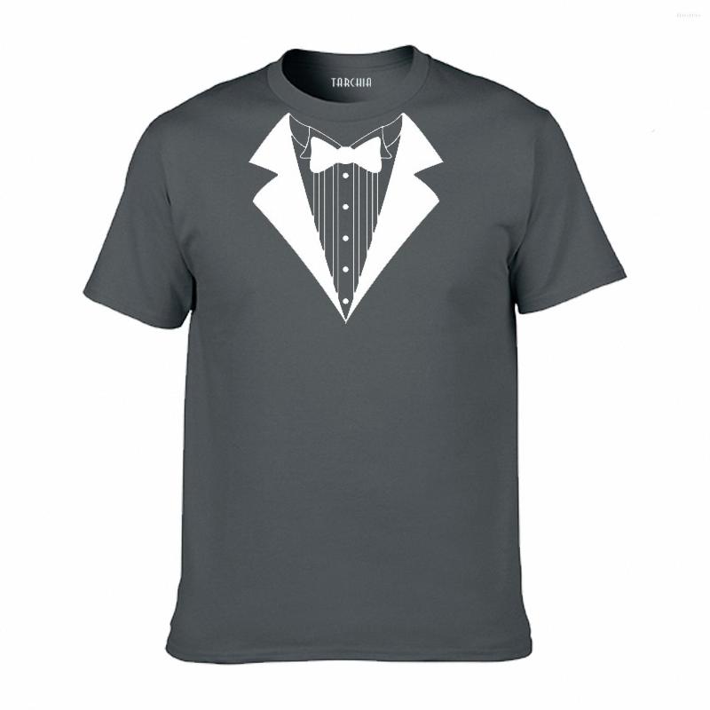 

Men's T Shirts TARCHIA 2023 Oversized Summer Brand T-shirt Tuxedo Cotton Tops Tees Men Short Sleeve Boy Casual Homme Tshirt Plus Fashion, Red