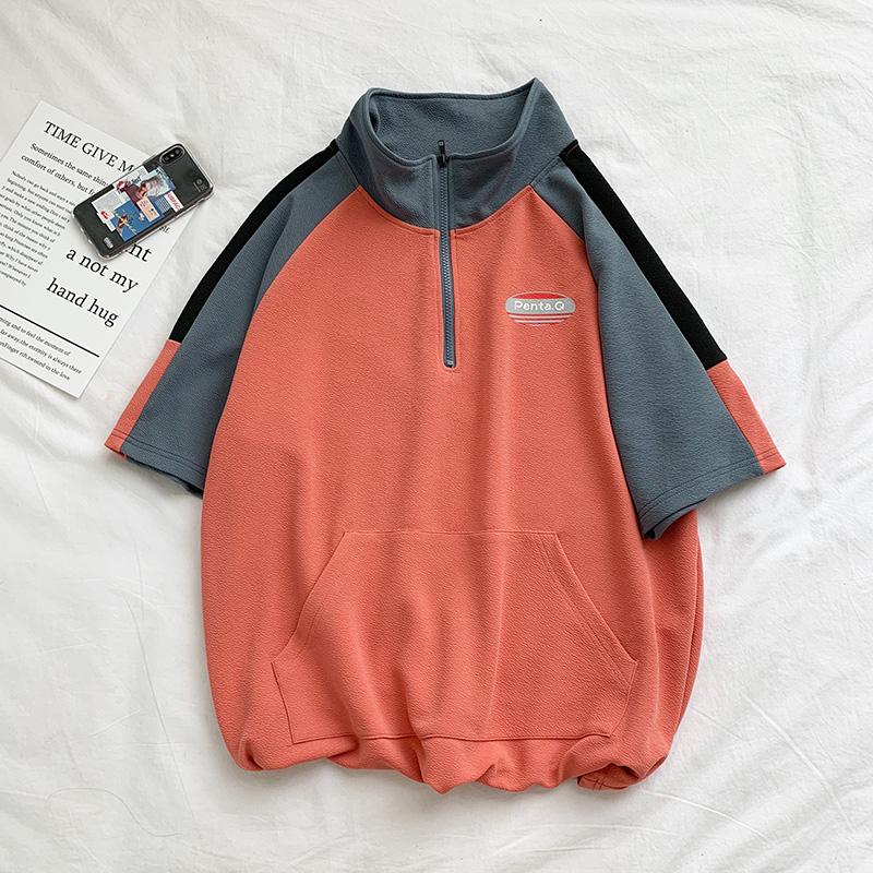 

Men' Hoodies & Sweatshirts Men 2023 Summer Short-Sleeve Casual T-shirt Fashion Sportswear Hip Hop Streetwear Tops Print Sweater, Gray