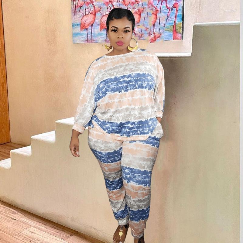 

Tracksuits Two Piece Set Plus Size Sets Women Clothing Sport Backless Long Sleeve Tops And Pants Sexy Outfits Wholesale Drop, Blue