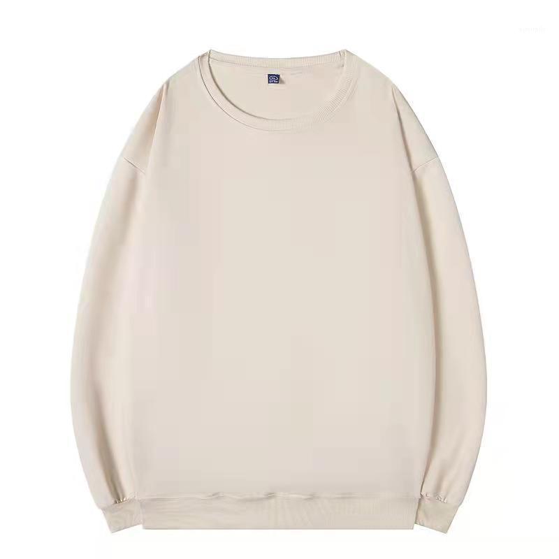 

Men's Hoodies & Sweatshirts 2023 Winter Autumn Men Women T-Shirts Long Sleeve Large Size Oversize Tees Underwear Cotton Home Loose Tops Gray, White