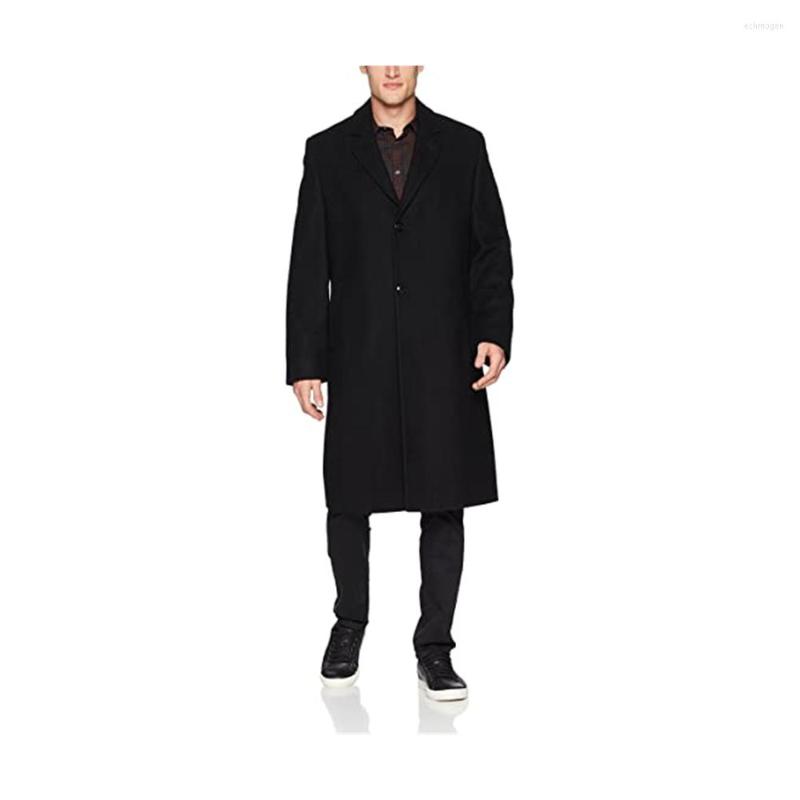 

Men's Suits Latest Notch Lapel Men's Black Winter Custom Made Single Breasted Fashion Wool Blend Warm Coat Slim Fit Just One Jacket, Camel
