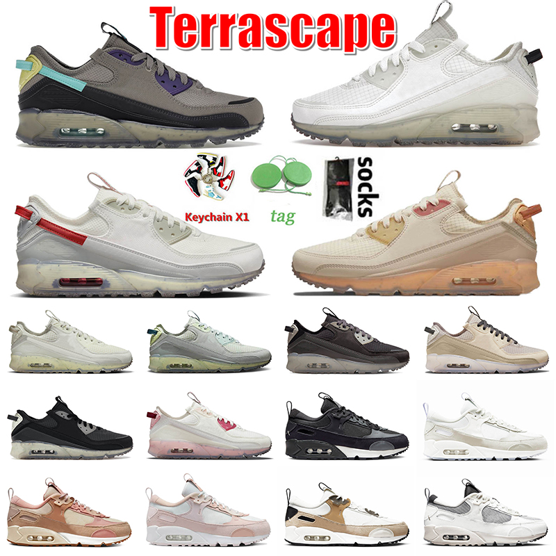 

Authentic 90 Terrascape Running Shoes Mens Women 90s Futura Sneakers Moon Fossil Light Menta Sail Sea Glass University Red Fuel Orange Bone Thunder Grey Trainers, B13 pomegranate 40-45