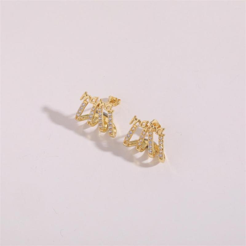 

Stud Earrings Decorative Easy To Wear High Gloss Fashion Ear Rings Decoration