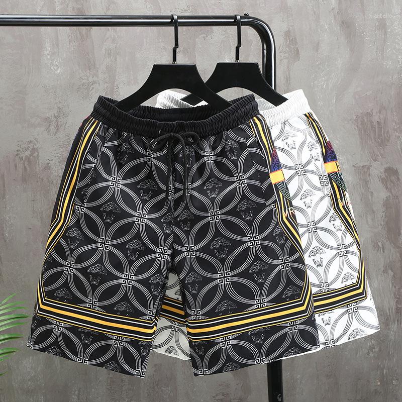 

Men' Shorts Summer Fashion Casual Male Clothing Gym Fitness Running Jogger Sports Sweat Men Beach, Black