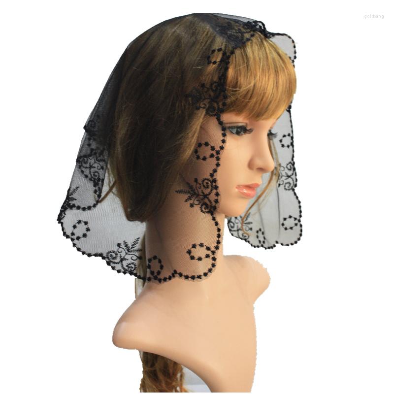

Ethnic Clothing Embroidery Church Lady Head Covering Veil Mantilla Catholic Retail