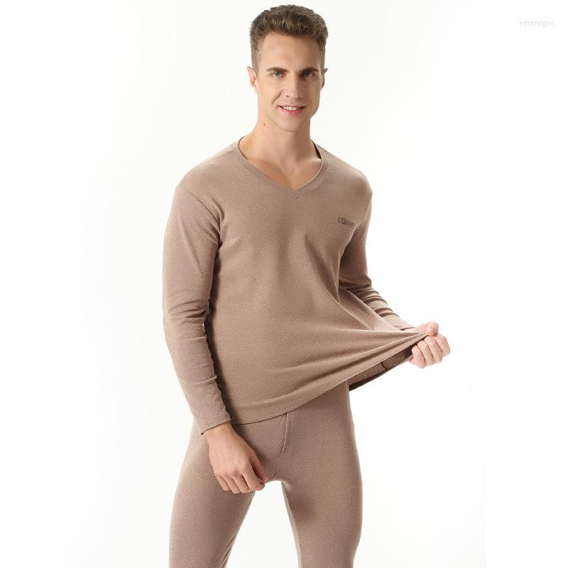 

Men's Thermal Underwear Baru Kedatangan Piyama Set Besar Sangat Kasual Longgar Hangat Fashion Rajutan Pullovers Pria Pakaian Ukuran  -5XL