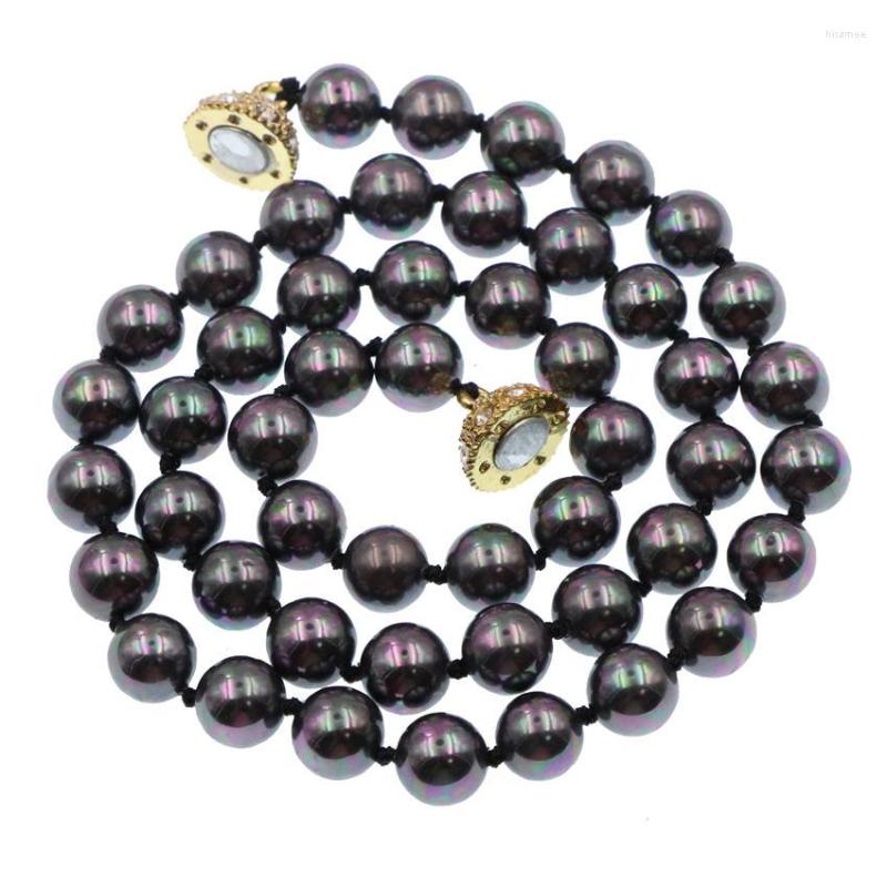 

Choker Fashion Short Chain Necklace South Sea Shell Pearl Round Beads Female Party Wedding Gift Jewelry Accessories B115