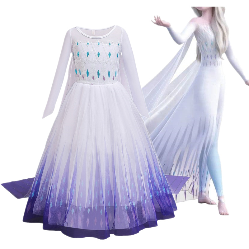 

Girls Dresses Fancy Cosplay Princess Dress Snowflake Costume For Halloween Christmas Kids Party Holiday Clothing 230217, 11