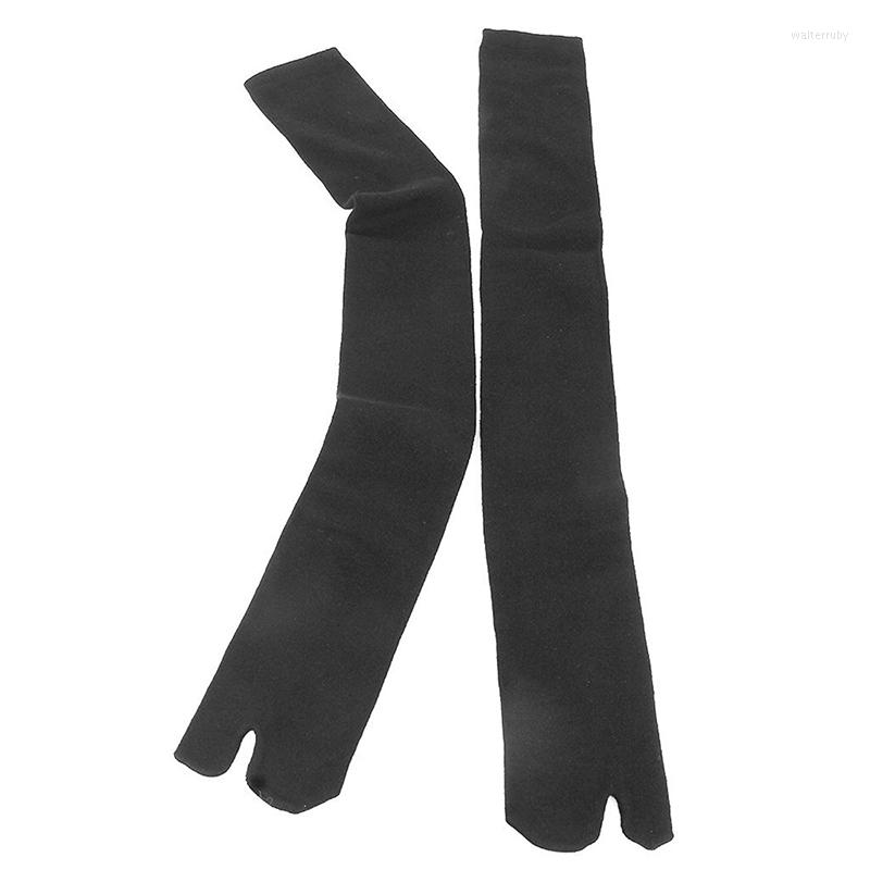 

Women Socks 1 Pair Tabi Sabots 2-Toe EU35-44 For Men / Black