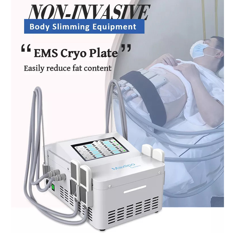 

4 Pads EMS Cryo Plates Cryolipolysis Fat Freezing Body Slimming Shaping Machine