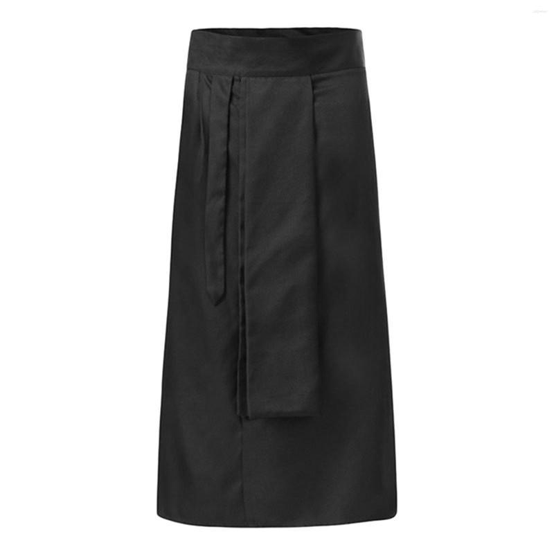 

Men's Pants Mens Fashion Scottish Style Retro Solid Pocket Pleated Skirt Christmas, Black