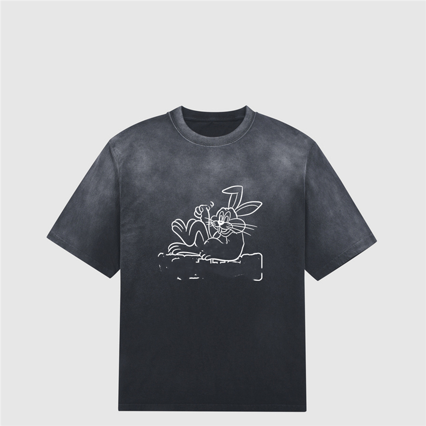 

Fashion Men's T-Shirts 2023 Louiseity Soft Cotton Short Sleeve Round Neck Wrinkle proof Preshrunk Letter Logo Loose Student Casual Couple T-Shirt Viutonity 013-01