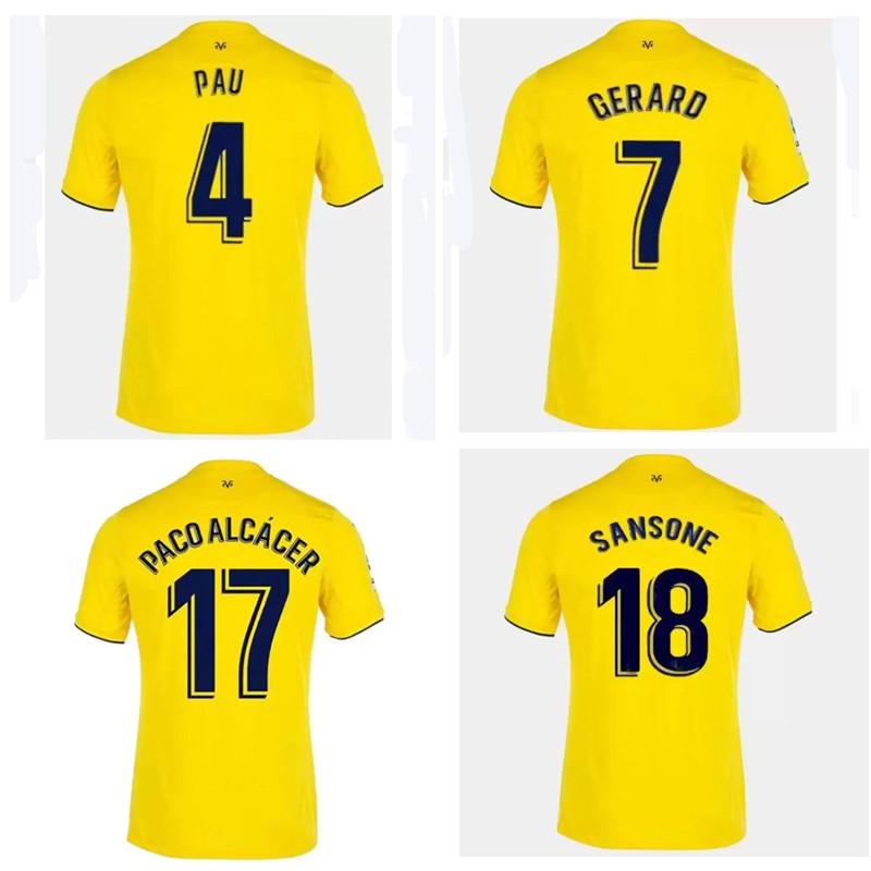 

Top 22 23 Villarreal CF Jerseys .CAZORLA DIA GERARO CHUKWUEZE Soccer jersey 2022 2023 PACO ALCACER football shirt MOI GOMEZ maillot de foot, Villarreal2223home_kids
