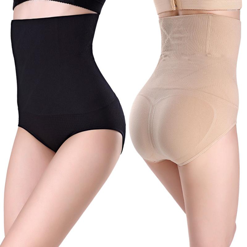 

Yoga Outfit 2023 High Waist Seamless Belly Panties Hip Lift Body Sculpting Pants Women's Shapewear Trainers, Black