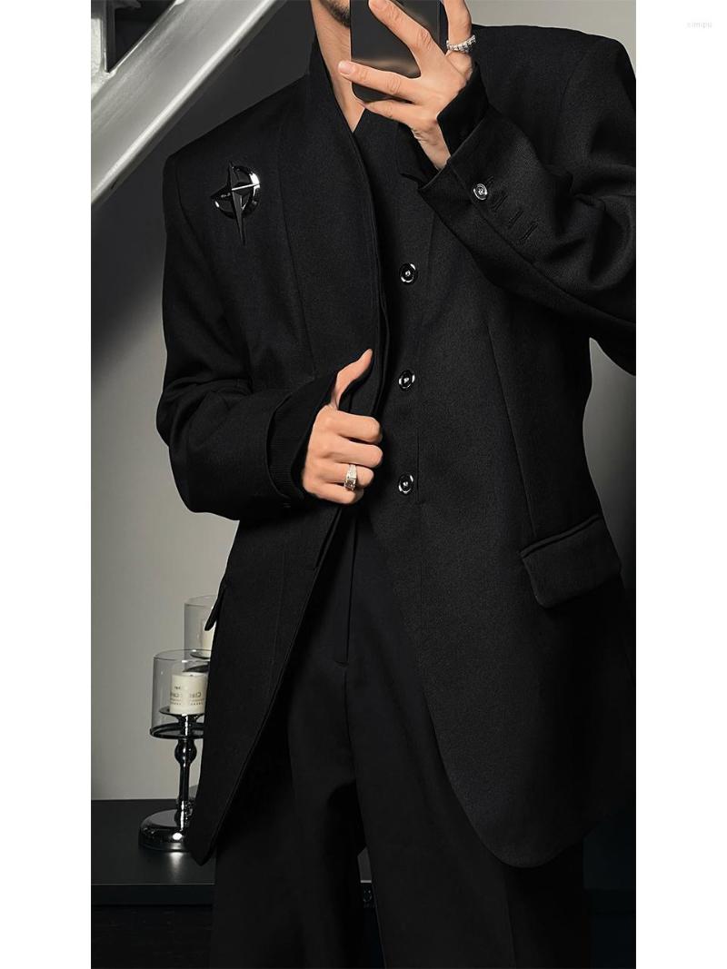 

Men's Jackets X0258 Fashion Men's Coats & 2023 Runway Luxury European Design Party Style Clothing, Picture shown