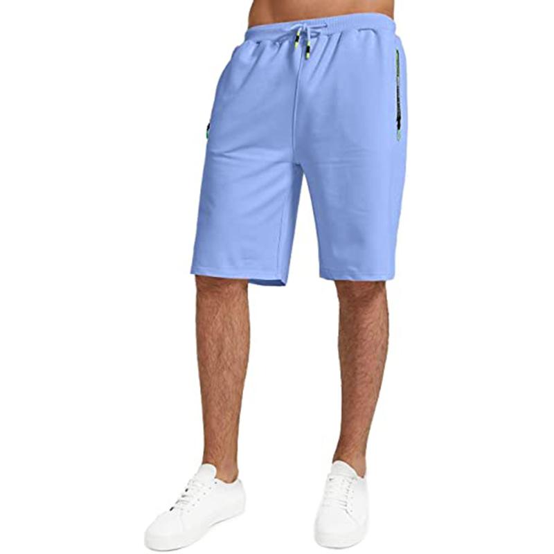 

Men's Shorts KANCOOLD Men Fashion Summer Casual Comfortable Cool Solid Color Beach 2023 Brand Mens Quick Dry Workout, Gray