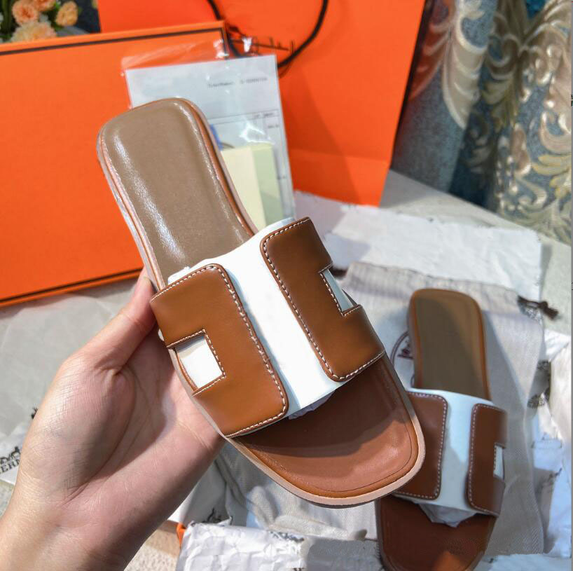 

Womens Summer Sandals Beach Slide Slippers Crocodile Skin Leather Flip Flops Sexy Heels Ladies Sandali Fashion Designs Orange Scuffs Shoes NO box, 10