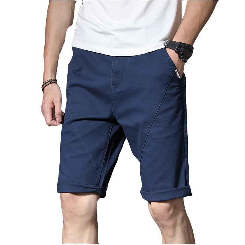 

Men's Shorts Casual Slim Straight Summer Thin Section Large Size, Black