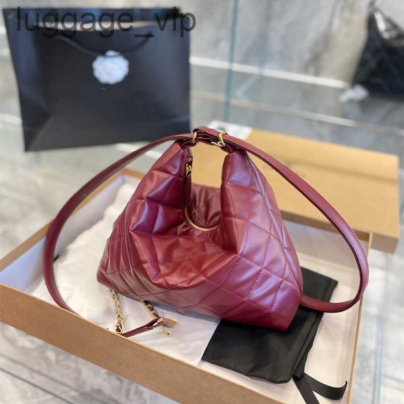 

5a Designer Bag Top Derma Custom Luxury Tote Bags Brand Channel Handbag Leather Cowhide Gold Silver Chain Oblique Shoulder Highs Quality2vygk, Wine red