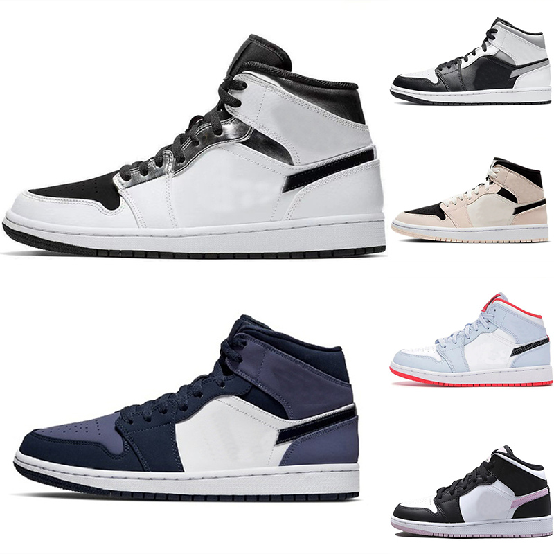 

Basketball Shoes Sneakers Retro Unc Sneaker Dark Mocha Bred Patent Chicago Royal University Blue Fearless Diamond Air Jumpman 1 s008, 12