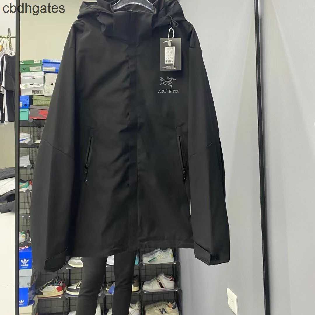 

Leisure Suit Jackets Waterproof Rush Arcterys American 2023 Classic Windproof 23 Men's Spring Women's Trend Warm Mountaineering Outdoor High Edition TB5W, Milky white