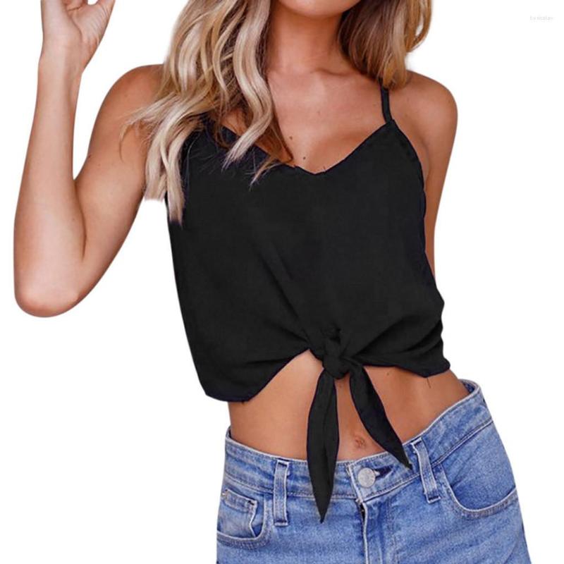 

Women's Blouses Camisole With Bra Women Women's Summer Casual Solid Sleeveless Design Shirt Tank Top Blouse N, Blue