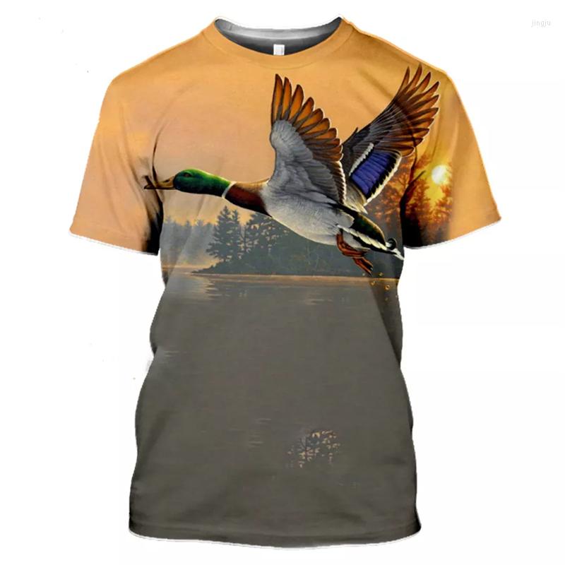

Men's T Shirts Summer 3d Printing Harajuku T-shirt Animal Hunting Partridge Bird Fashion Men Women Children Sports Breathable Lightweight ., X-2