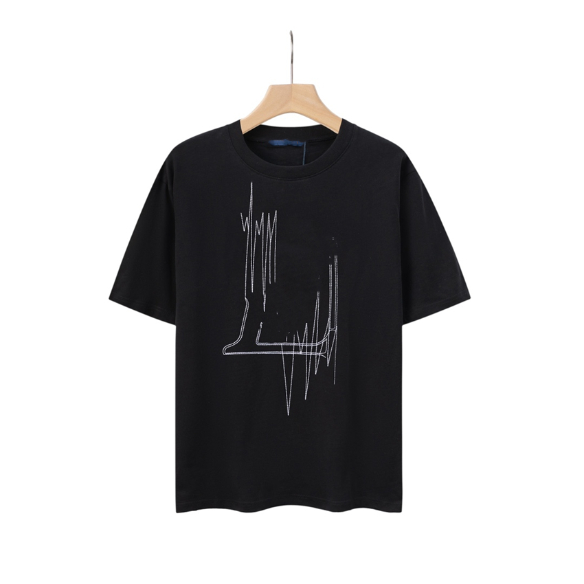 

Fashion Men's T-Shirts Luxury design 2023 Louiseity Men T-Shirt Retro Decoration Cotton soft anti-wrinkle letter Printing Casual Couple Short Sleeve Viutonity 010-09