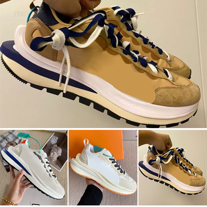 

2022 Top Men designer Running Shoes Women VWaffle Black Royal Fuchsia Tour Yellow Villain Red Walking Sneakers Trainers Eur 36-45 TK08, #2