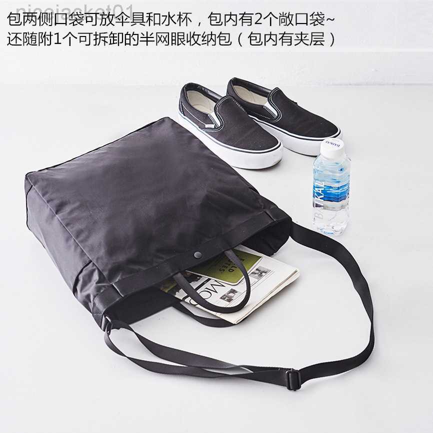 

Designer Lululemens Women Summer Fashion Nylon Cute Women's Bag Charming Multi-function Handbag One Shoulder Messenger Dew, Black