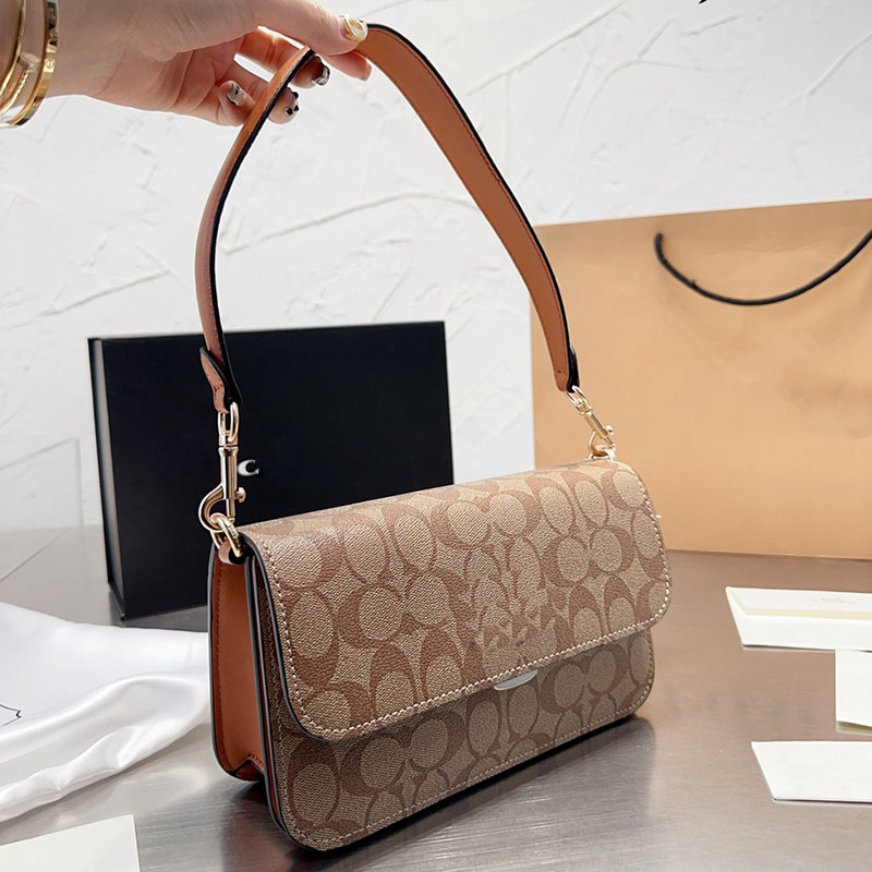 

bags totes handbag designer bag women classic imitation brand stitching letter logo flower one shoulder bag versatile commuter party dinner wallet, Color2