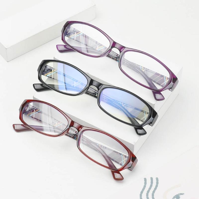 

Sunglasses Fashion Anti-Blue Light Reading Glasses Urltra-Light Eye Protection Women Flowers Elegant Comfortable EyeglassesSunglasses