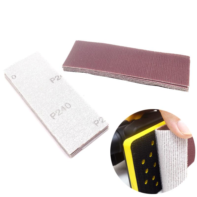 

Pneumatic Tools 70mm 198mm P240 Grit Strips 10x Hook Loop Dust Free Sanding Sheets Abrasive 5415005080 Backing Pad SANDER 8292383011Pneumati