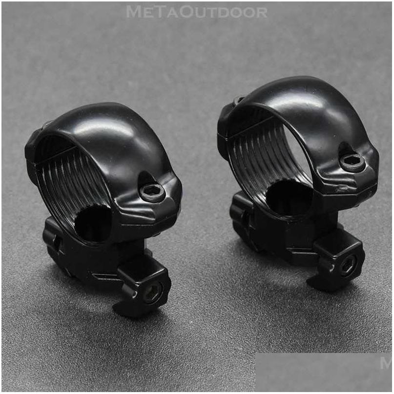 

Scopes Rifle Scope 25 4Mm Smooth Steel Adjustable Ring For Weaver Picatiny Rail Drop Delivery 202 Dhhyv, As show