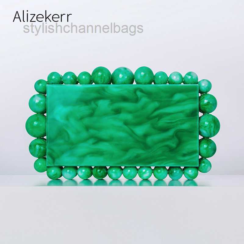 

Totes Beaded Acrylic Box Evening Clutch Bag Women 2022 New Designer Luxury Boutique Purses And Handbags Wedding Party High Quality 0217/23, Coffee