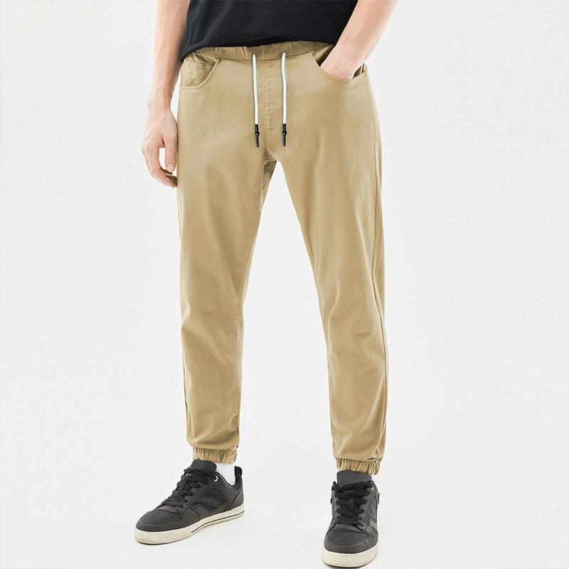

Men' Pants Mens Casual Sports Thickened Cotton Large Sanitary Fitness Running Training Gift Boy, Khaki