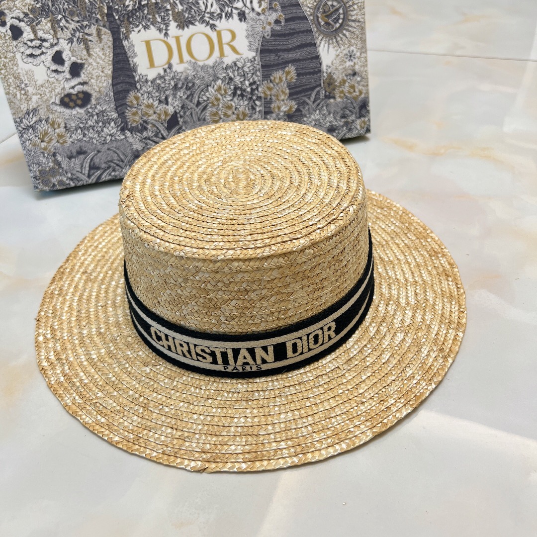 

Dior Hats Women's Summer Vacation Fashion Bucket Hat, Model 16