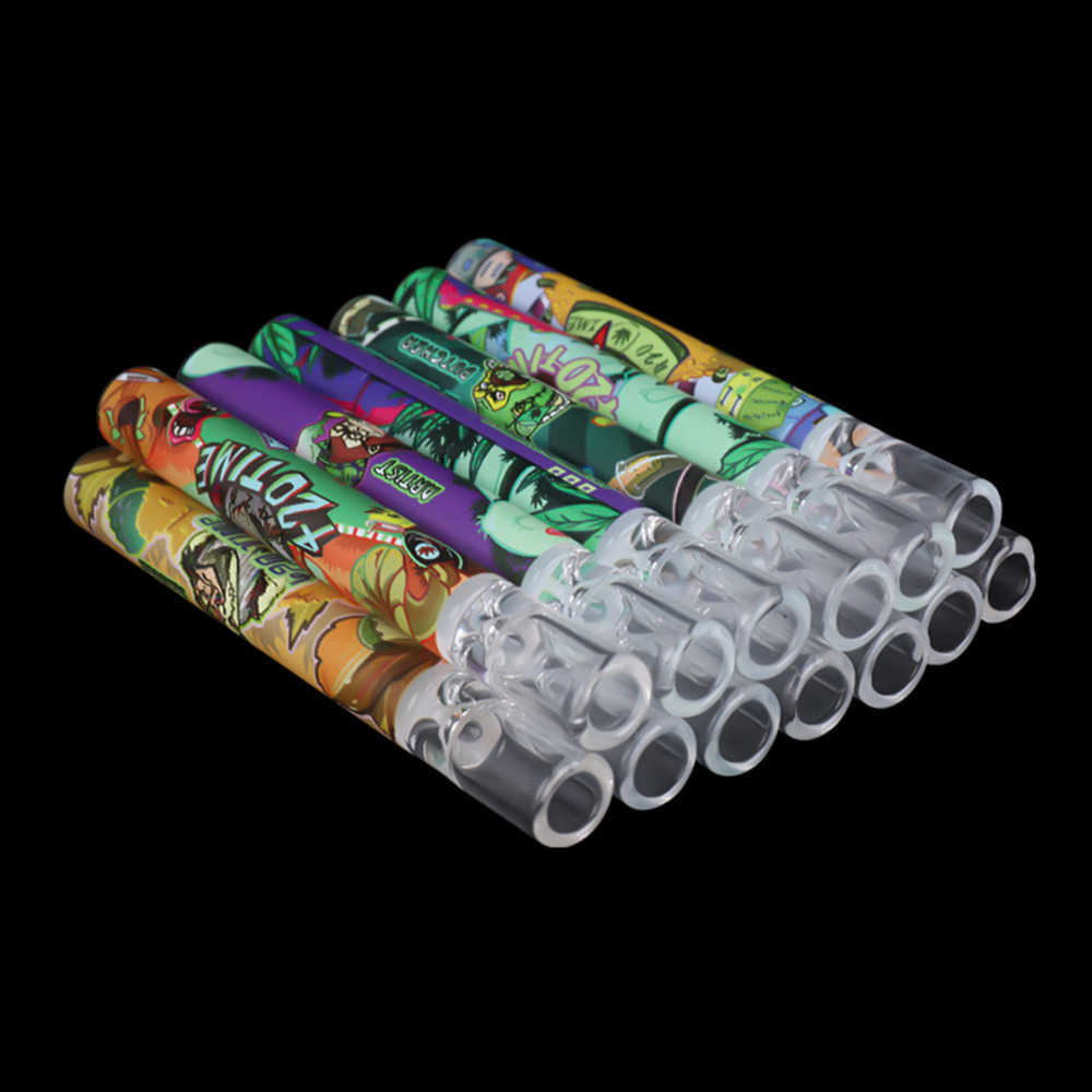 

OG glass smoking pipe 180 pieces loaded with Chevy plate dispalay Box stand trumpet color printed bowl pipes