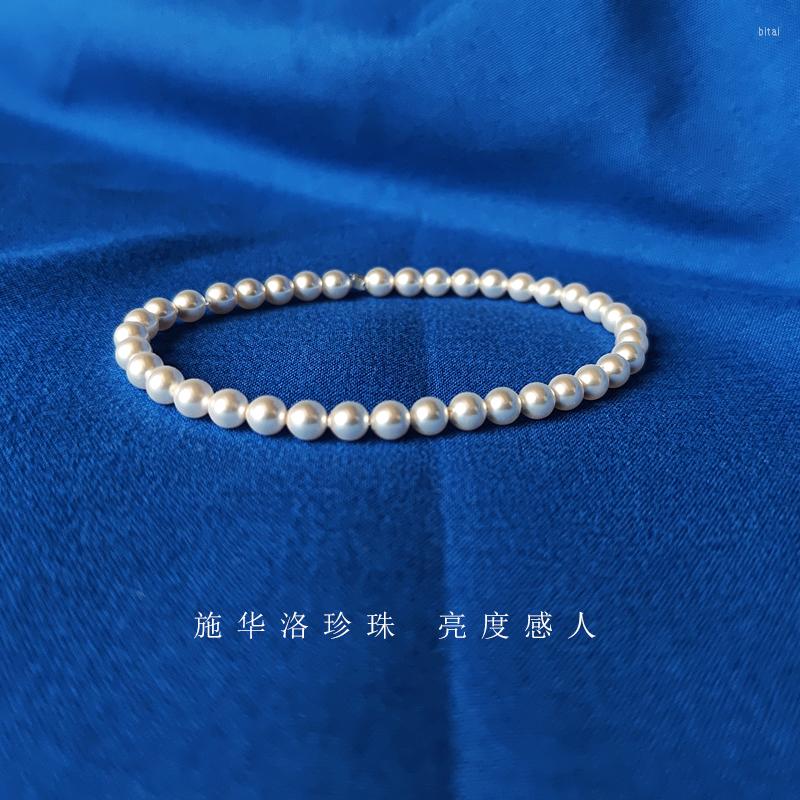 

Strand Pearl Bracelet Is Suitable For Girls Sweet Fashion Party Jewelry Birthday Anniversary Gift Ladies