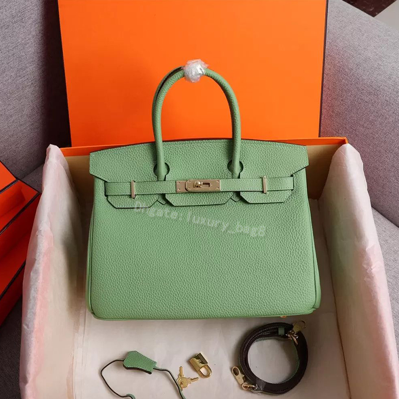 

7A quality Luxury Designer tote Bag women birkin Gold and Silver Hardware Shopping Shoulder Large Totes Purse handbag pink crossbody bagReal Leatherl